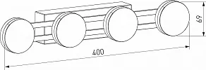 Накладной светильник Eurosvet Tapioca a068077