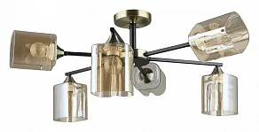 Люстра на штанге Arte Lamp Merci A4185PL-6BK