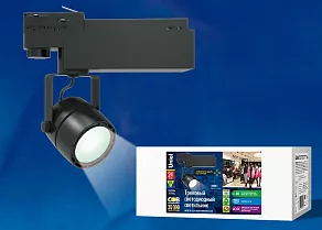 Светильник на штанге Uniel ULB-M08H Black UL-00002398