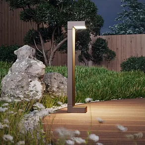 Наземный высокий светильник Maytoni Barclay Street O013FL-L9B