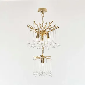 Подвесная люстра Arte Milano Веточка 230416.360-600.4.E14.I1.2D GB