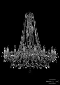 Подвесная люстра Bohemia Ivele Crystal 1411 1411/16/400/Xl-115 Ni