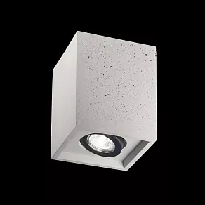Накладной светильник Ideal Lux Oak OAK PL1 SQUARE CEMENTO