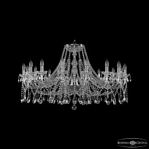 Подвесная люстра Bohemia Ivele Crystal 1413 1413/16/400 Ni