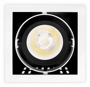 Встраиваемый светильник Ambrella Cardano T811 BK/CH 12W 4200K