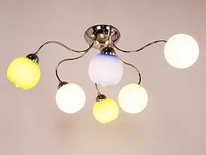 Подвесная люстра Doge Luce 111 350PL6CR-MIX