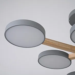 Люстра на штанге Imperiumloft TURNA Gray TURNA-B01