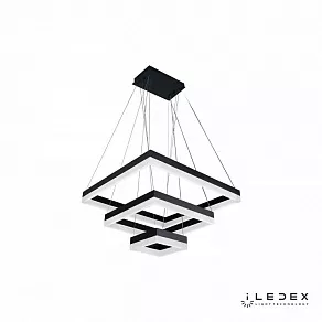 Подвесной светильник iLedex Twins D0319-3 (200x400x600) BK