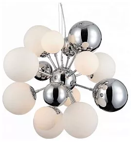 Подвесная люстра LUMINA DECO Galaksida LDP 8565-10/16 CHR+GY
