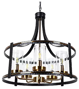 Подвесная люстра Arte Lamp Avior A7011SP-5BK