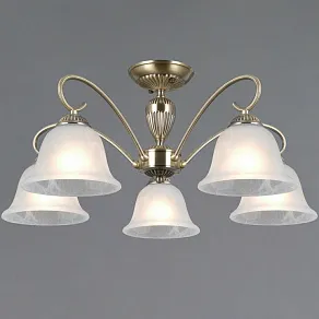 Люстра на штанге ILLUMICO AREZZO IL0696-5ASQ-25 AB AREZZO