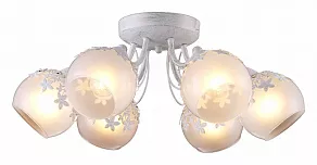 Потолочная люстра Natali Kovaltseva 75043 75043-6C WHITE GOLD