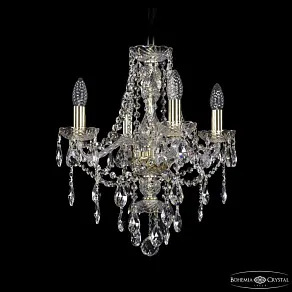 Подвесная люстра Bohemia Ivele Crystal 1415 1415/4/141 G