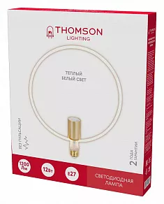 Лампа светодиодная Thomson Deco Globe E27 12Вт 2700K TH-B2401