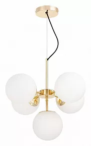 Подвесная люстра LUMINA DECO  LDP 6041-5 GD