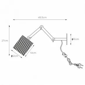 Бра Lucide Tampa 45292/81/30