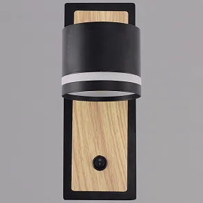 Бра Reluce 22540 22540-0.2-01 BK+WOOD