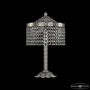 Настольная лампа декоративная Bohemia Ivele Crystal 1920 19201L6/25IV Ni R