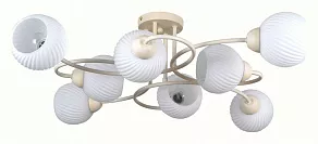 Люстра на штанге Natali Kovaltseva 81400 81400/8C BEIGE GOLD