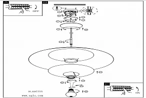 Подвесной светильник Eglo ПРОМО Nuvano 95755