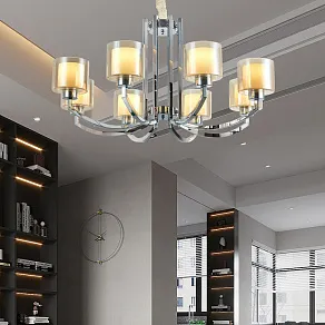 Подвесная люстра Arte Milano Neapolis-77207 277207/8 Ni