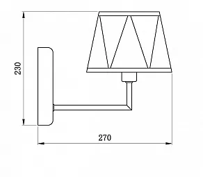 Бра Vele Luce Si VL2191W01