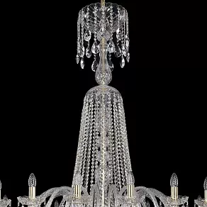 Подвесная люстра Bohemia Ivele Crystal 1402 1402/20/530/XL-164/G