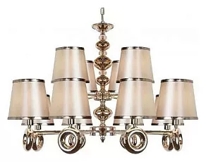 Подвесная люстра iLamp Brooklyn P2401-8+4 Nickel