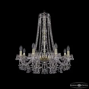 Подвесная люстра Bohemia Ivele Crystal 1409 1409/8/240/h-75 G