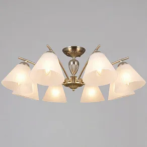 Люстра на штанге ILLUMICO  IL0900-8CSQ-26 AB ELITE