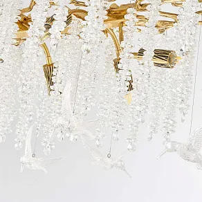 Подвесная люстра Arte Milano Веточка 230210.1000.10.E14.A2 GW BRD-Clear