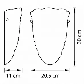 Накладной светильник Lightstar Murano 604622