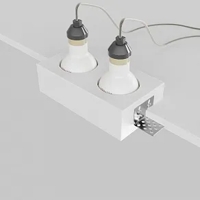 Встраиваемый светильник Maytoni Technical Gyps Modern DL131-GU10-02-W