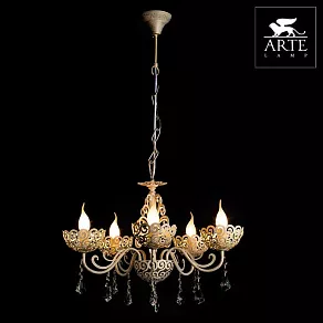 Подвесная люстра Arte Lamp Fleece A4554LM-5WG