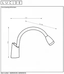 Бра Lucide Galen-Led 18294/03/30
