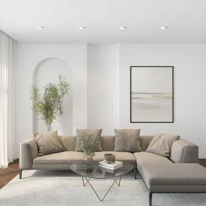 Встраиваемый светильник Denkirs FLAT DK2091-WH