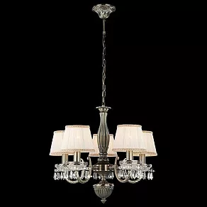 Подвесная люстра Eurosvet 22824 22824/5 античная бронза