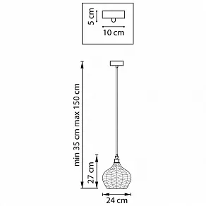 Подвесной светильник Lightstar Rocco 793116