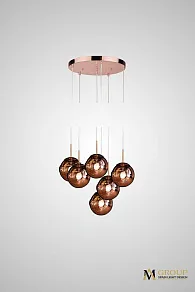 Подвесная люстра AM-Group AM352 AM352-6CP