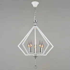 Подвесная люстра Reluce 05325 05325-0.4-05 WT+CR