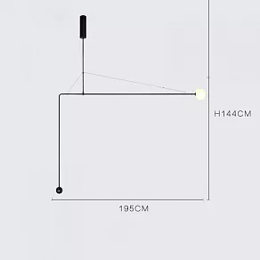 Подвесной светильник Imperiumloft Lines LINES-11
