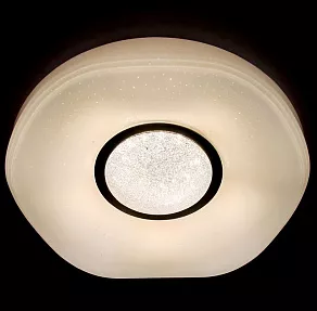 Накладной светильник Ambrella Orbital Crystal Sand FS1237 WH 72W D490