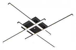 Потолочная люстра Arte Lamp Alfirk A2015PL-90BK