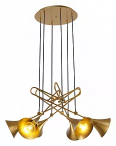 Подвесная люстра Mantra Jazz Pintura Oro 6350
