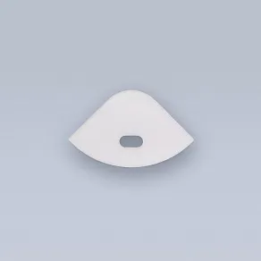 Заглушка для профиля с отверстием Eleganz  25021