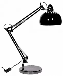 Настольная лампа офисная LUMINA DECO Rigorria LDT 8815-3 BK