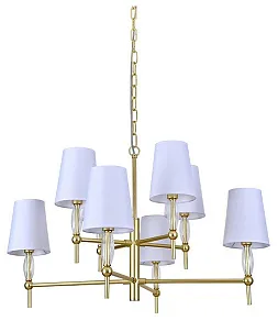 Подвесная люстра Newport CHELSY 4378/C mat.gold