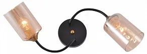 Накладной светильник Reluce 01608-1 01608-0.3-02 BK+BRASS