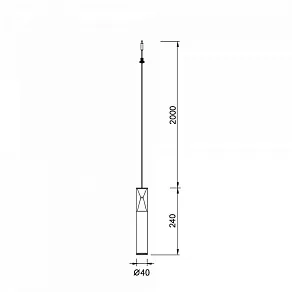 Подвесной светильник Mantra Spark 9323