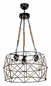Подвесной светильник TopLight Caryl TL1647R-03BK
